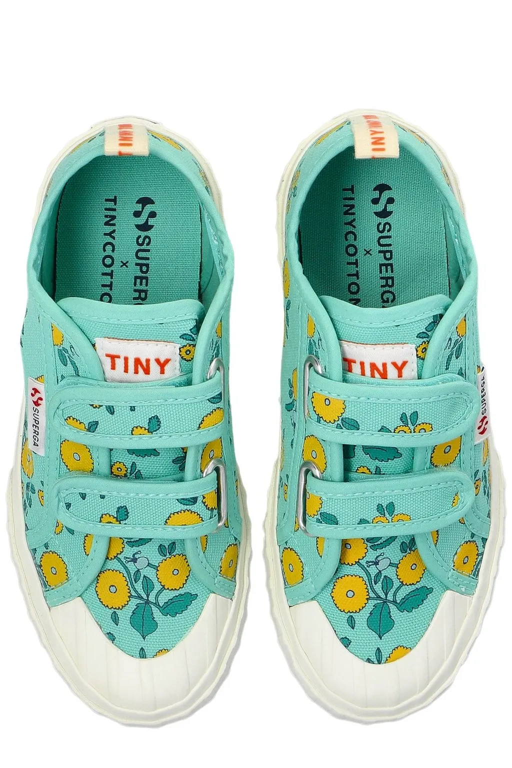 Tinycottons Floral Velcro Sneakers