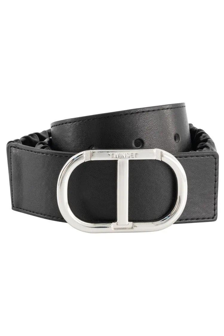 Twinset Kids Oval T-Buckled Belt
