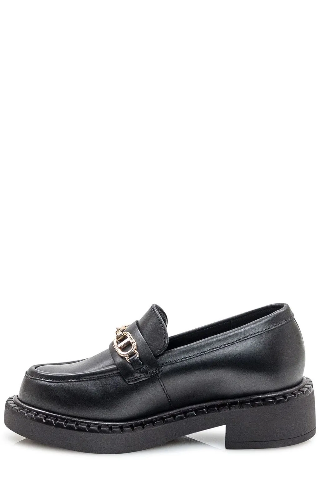 Twinset Kids Chain Moccasins