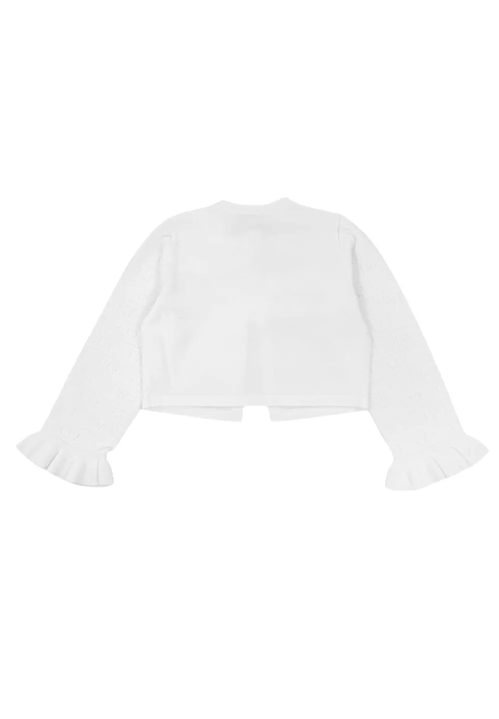 Twinset Kids Jacquard Short Knitted Cardigan