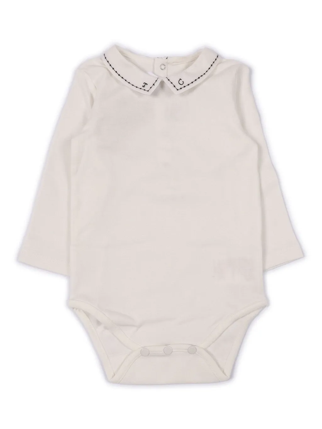Tartine Et Chocolat Pointed Collar Bodysuit