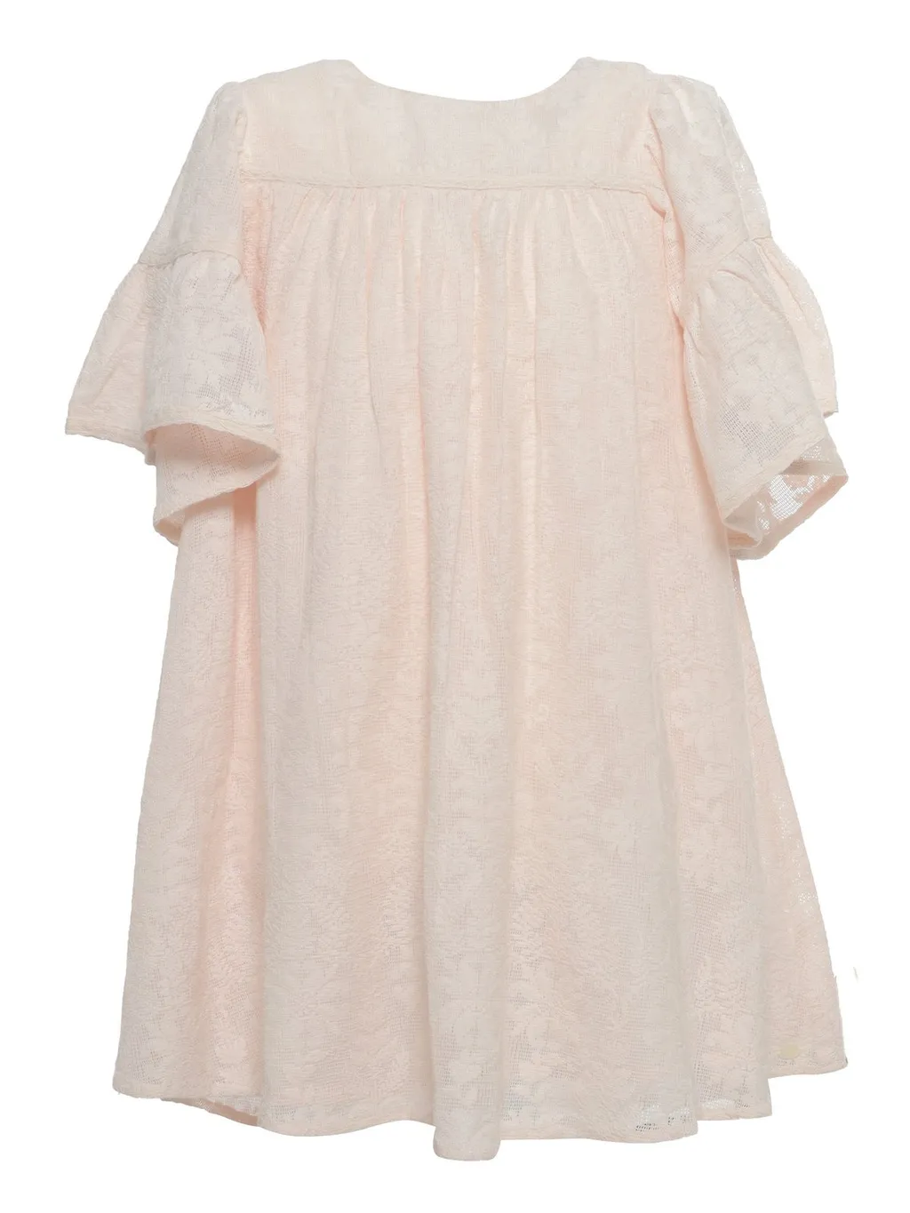 Tartine Et Chocolat Floral-Lace Detailed Flared Dress