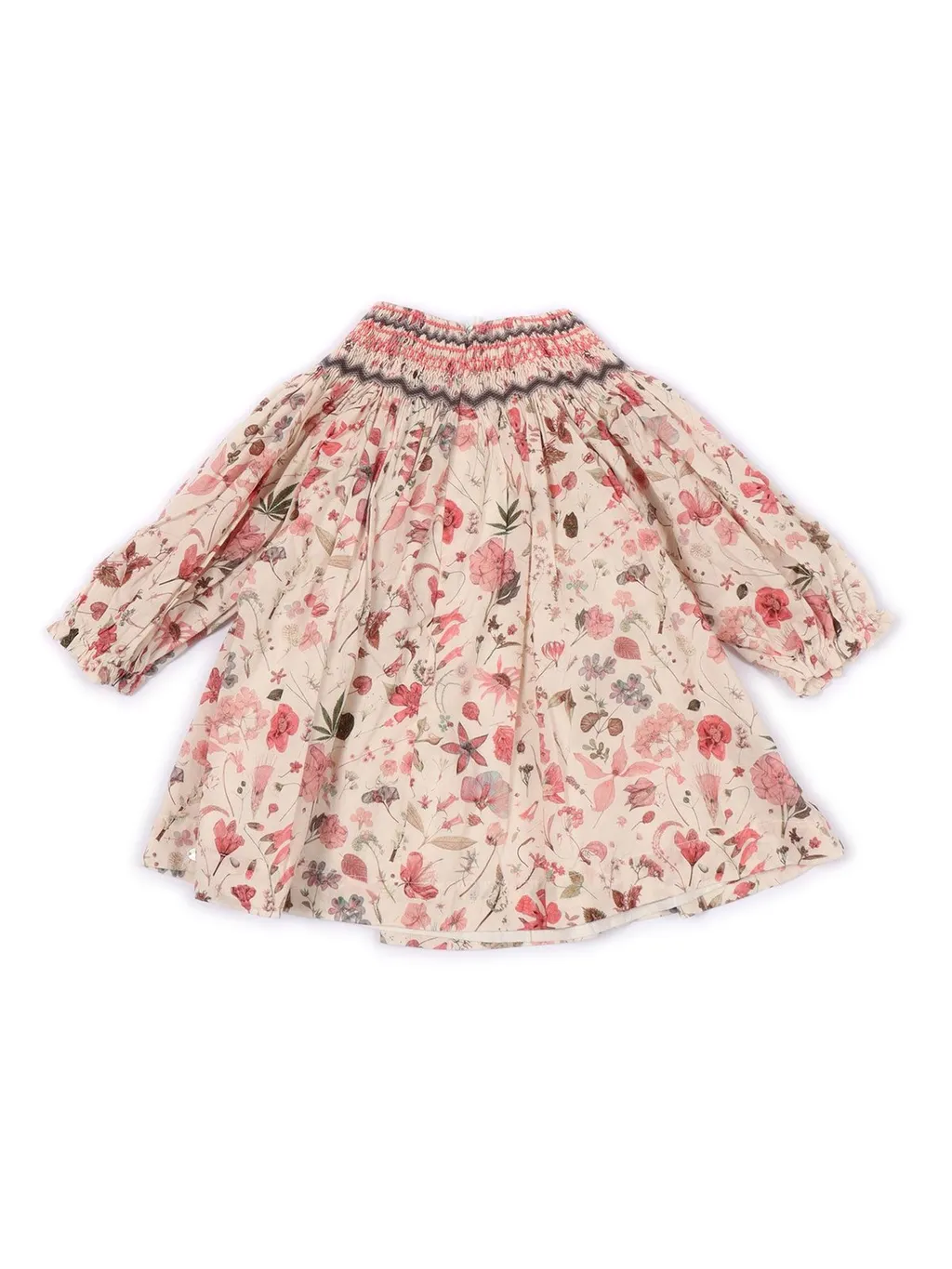 Tartine Et Chocolat Printed Smocked Cut Dress