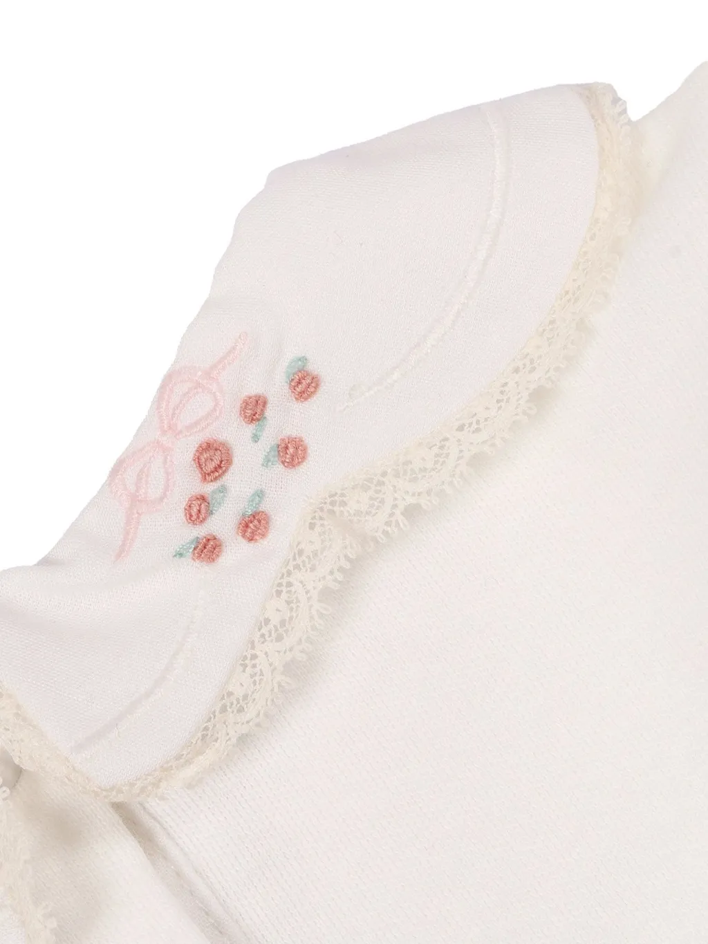 Tartine Et Chocolat Ruffled Collar Bodysuit