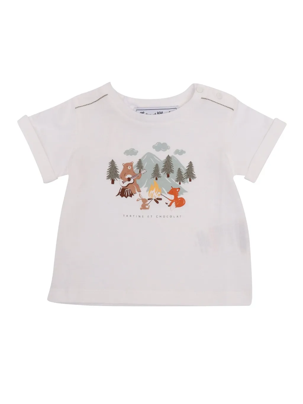 Tartine Et Chocolat Graphic Printed Crewneck T-Shirt
