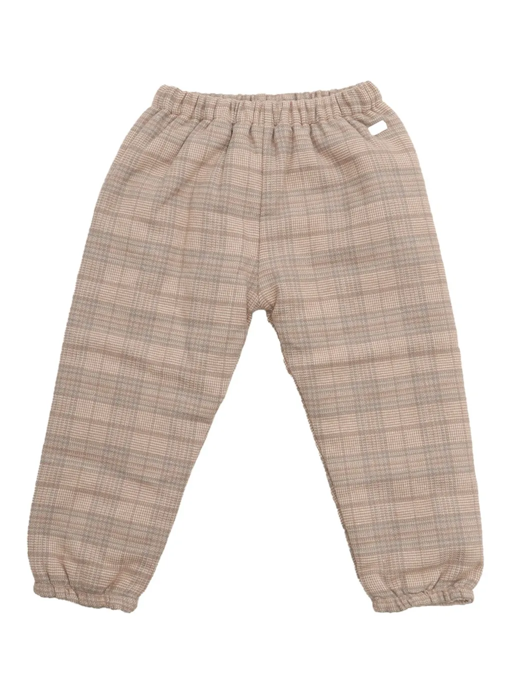 Tartine Et Chocolat Checked Straight Leg Trousers