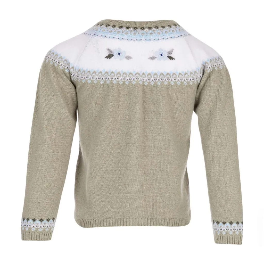 Tartine Et Chocolat Crewneck Knitted Cardigan
