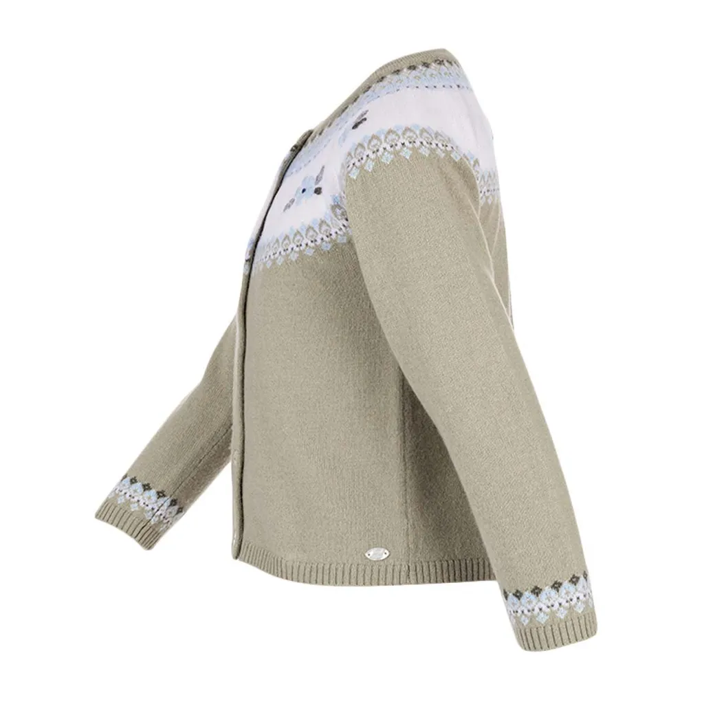 Tartine Et Chocolat Crewneck Knitted Cardigan
