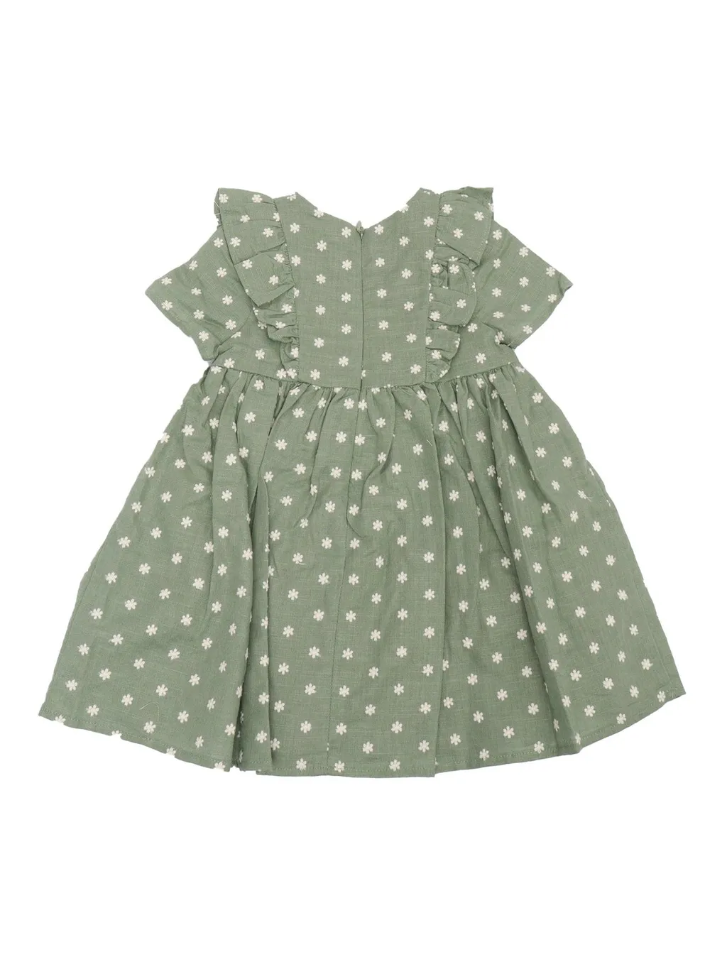 Tartine Et Chocolat All-Over Pattered Ruffled Dress