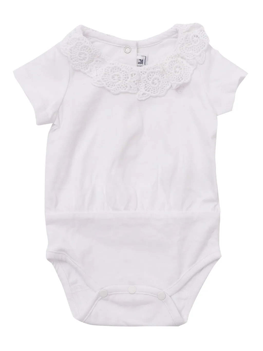 Tartine Et Chocolat Collar Flowery Hook Bodysuit