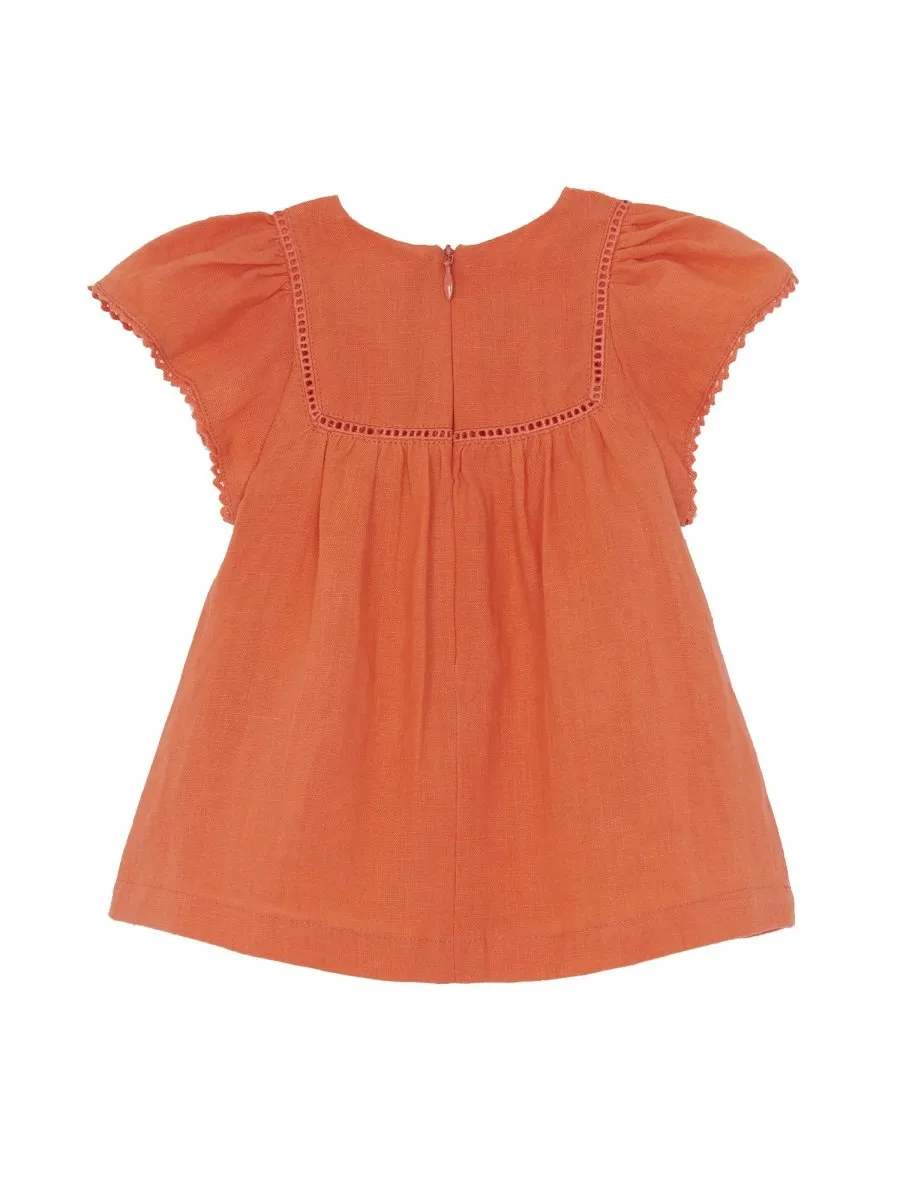 Tartine Et Chocolat Embroidered Dress