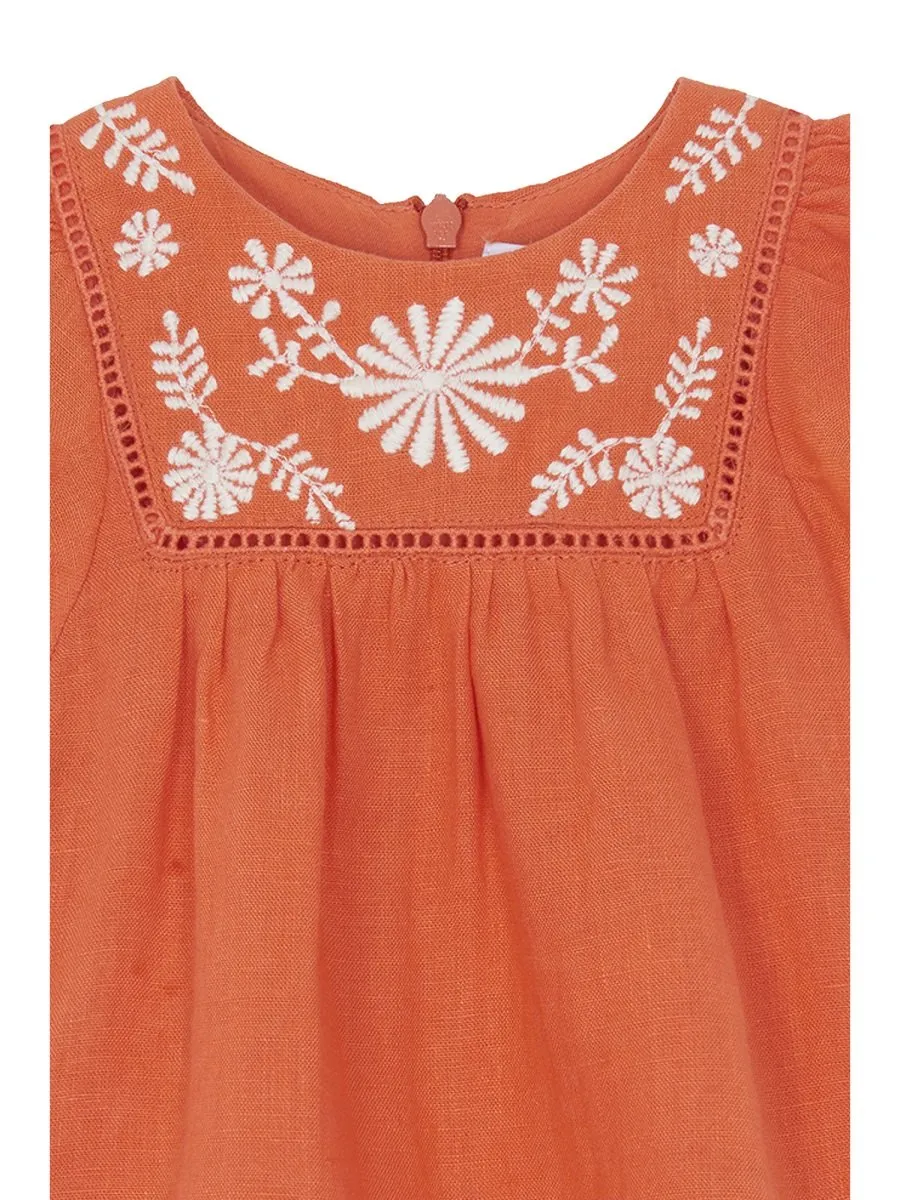 Tartine Et Chocolat Embroidered Dress