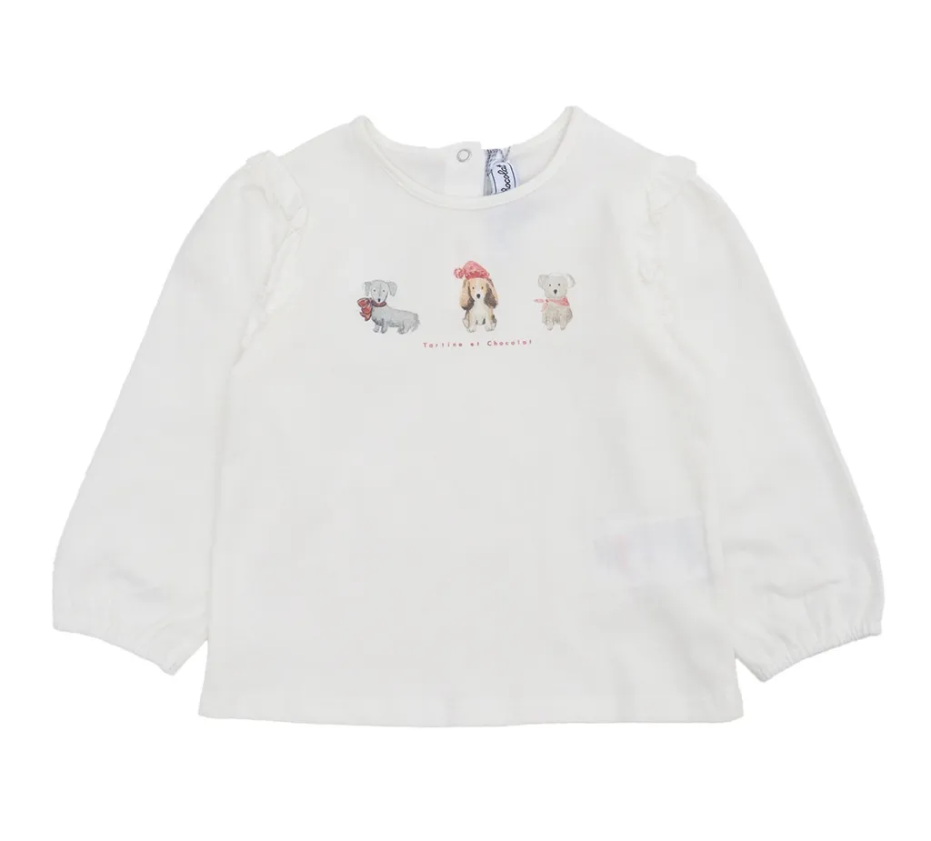 Tartine Et Chocolat Graphic Printed Crewneck T-Shirt