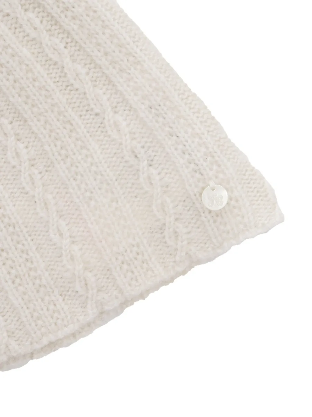 Tartine Et Chocolat Logo Engraved Knitted Beanie