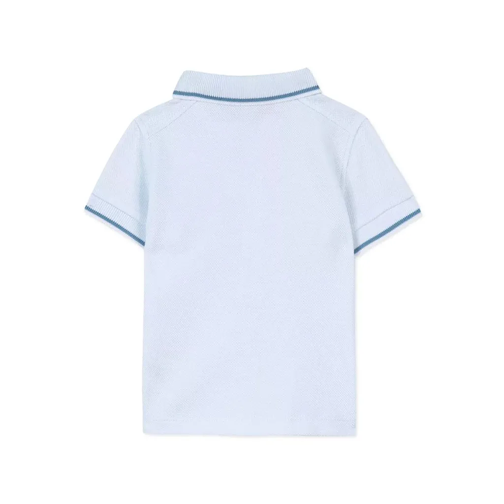 Tartine Et Chocolat Logo-Embroidered Striped Polo Shirt