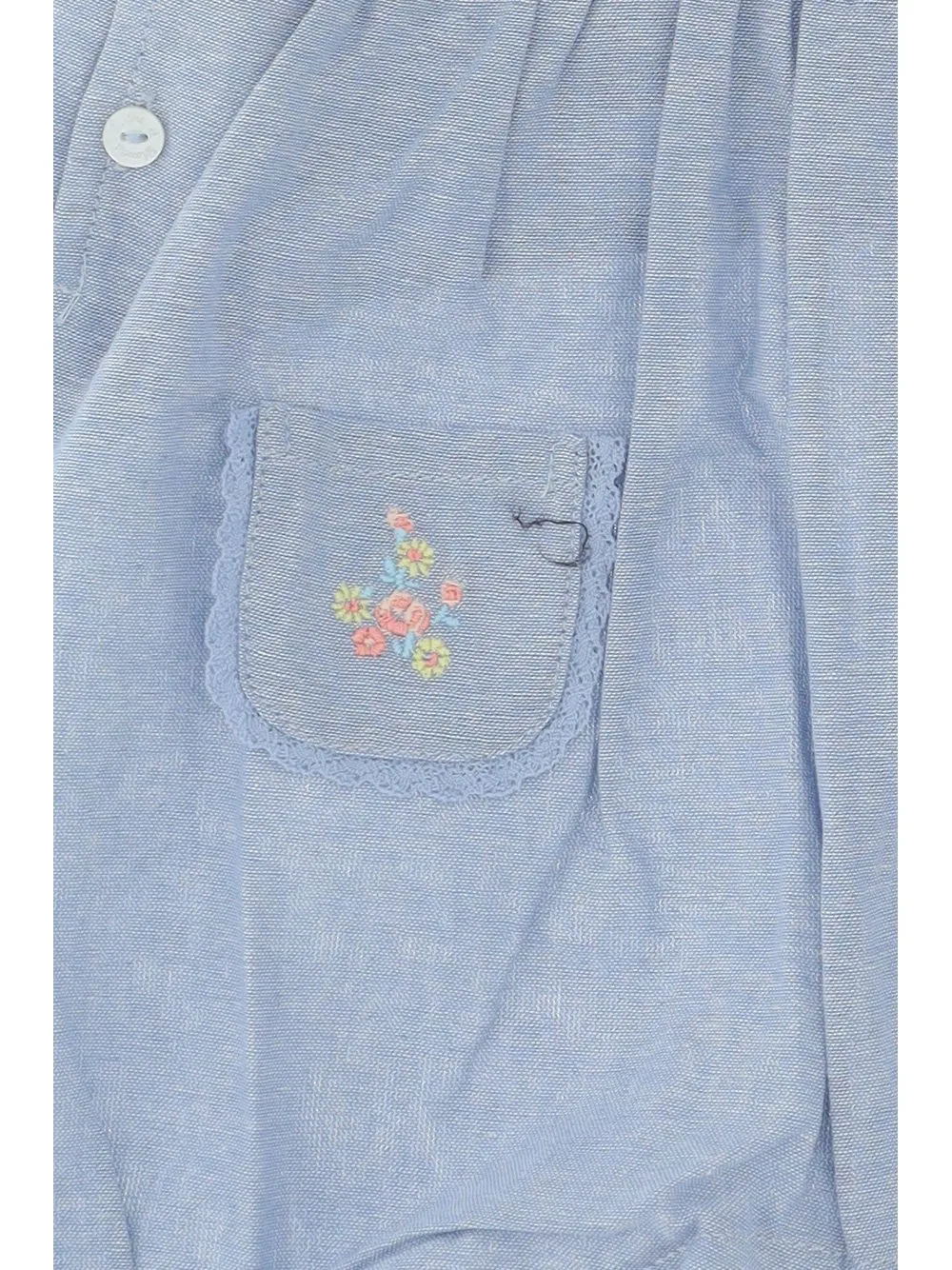Tartine Et Chocolat Sleeveless Smocked Dungaree Romper