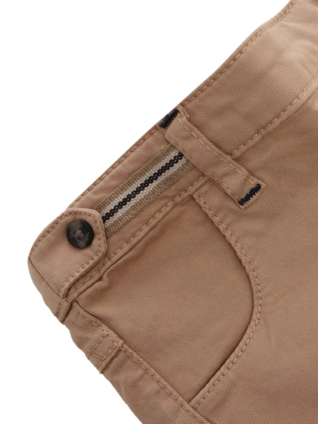 Tartine Et Chocolat Logo-Patch Straight-Leg Trousers