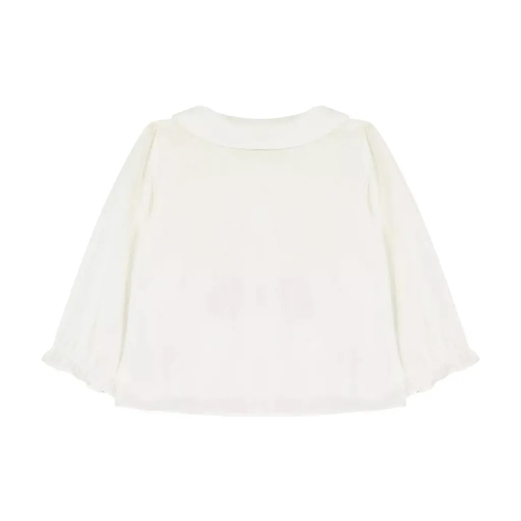 Tartine Et Chocolat Perforated Detailed Buttoned Blouse