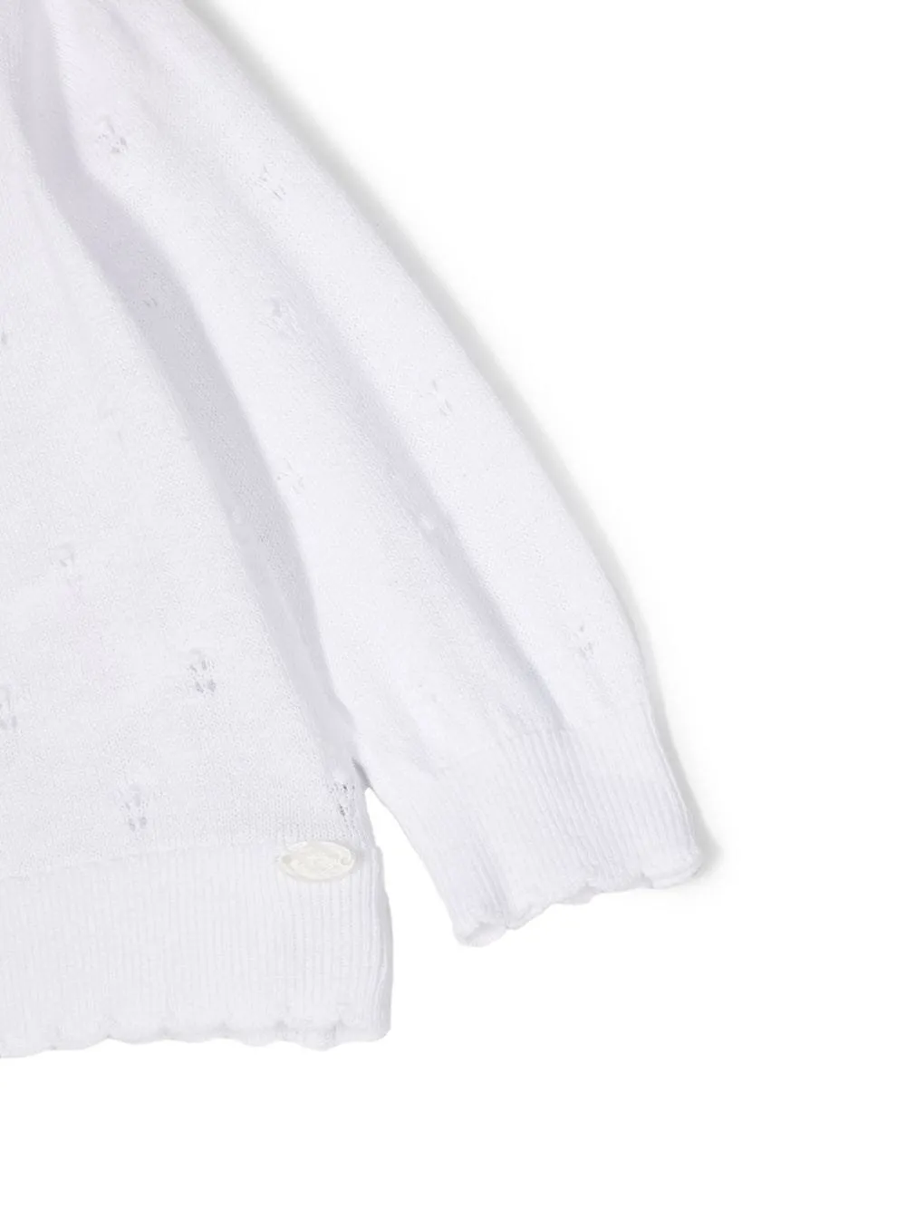 Tartine Et Chocolat Perforated Detailed Buttoned Cardigan