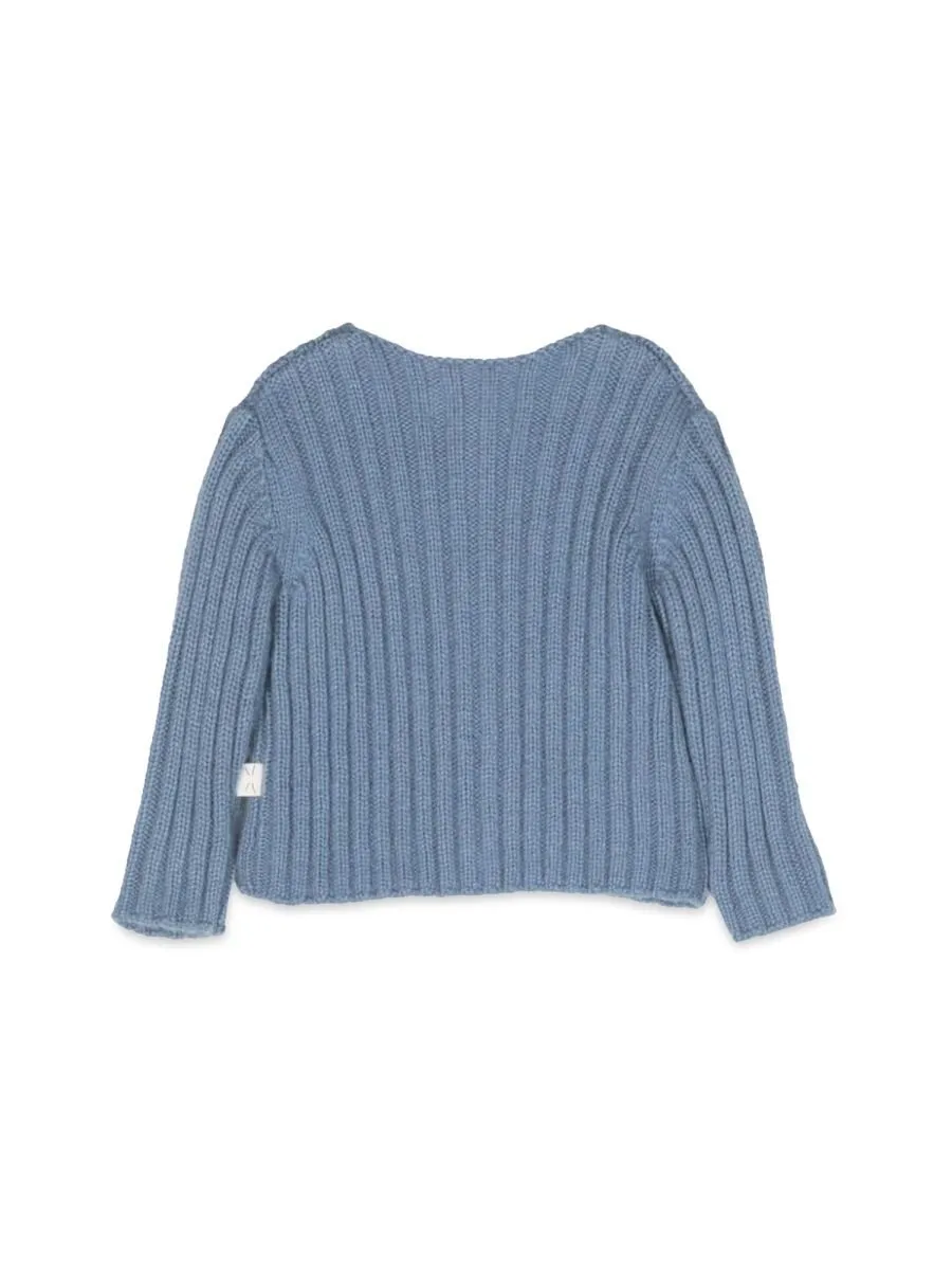 Teddy & Minou Ribbed Button-Up Knitwear