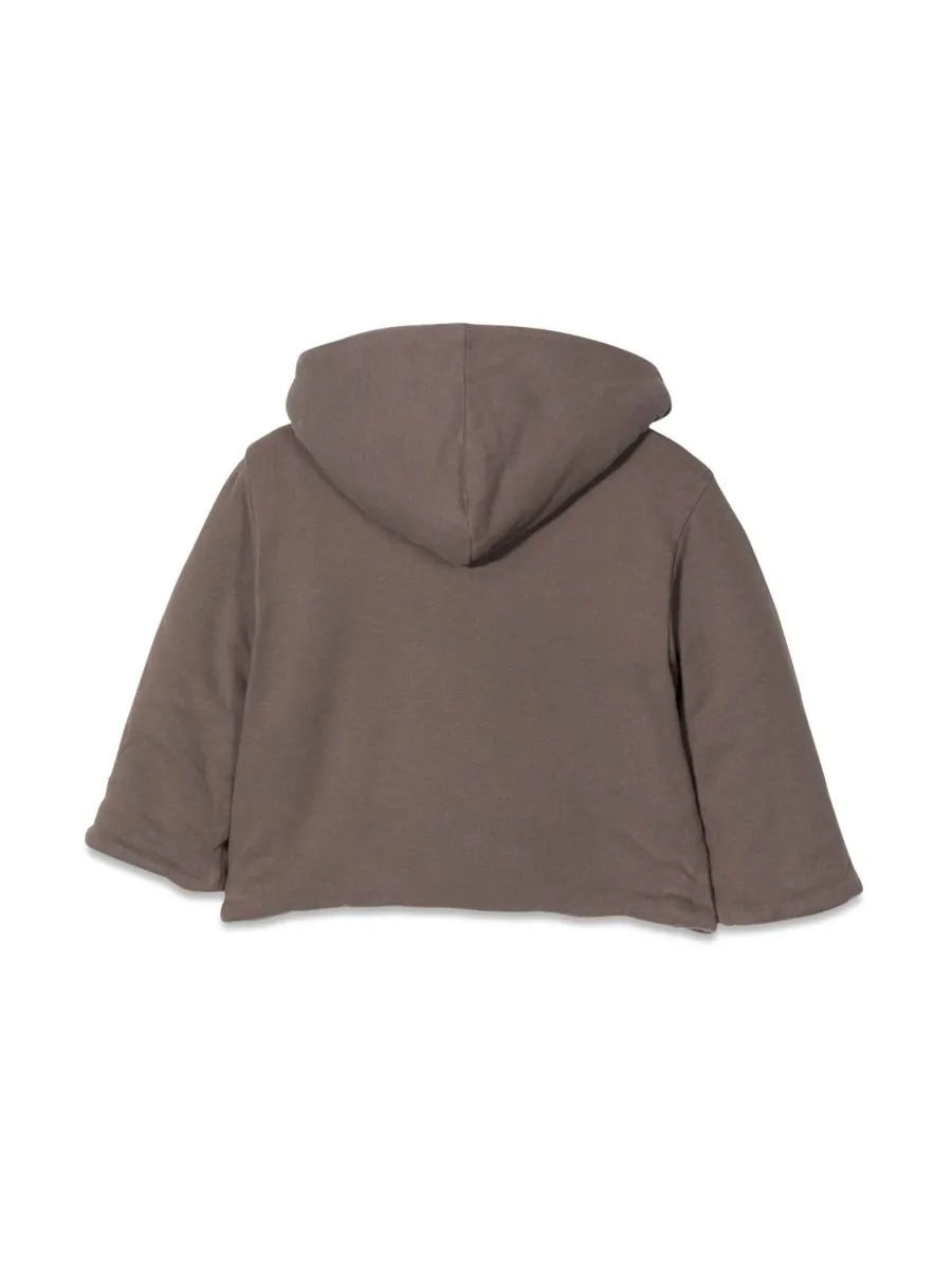 Teddy & Minou Hooded Double-Breasted Coat