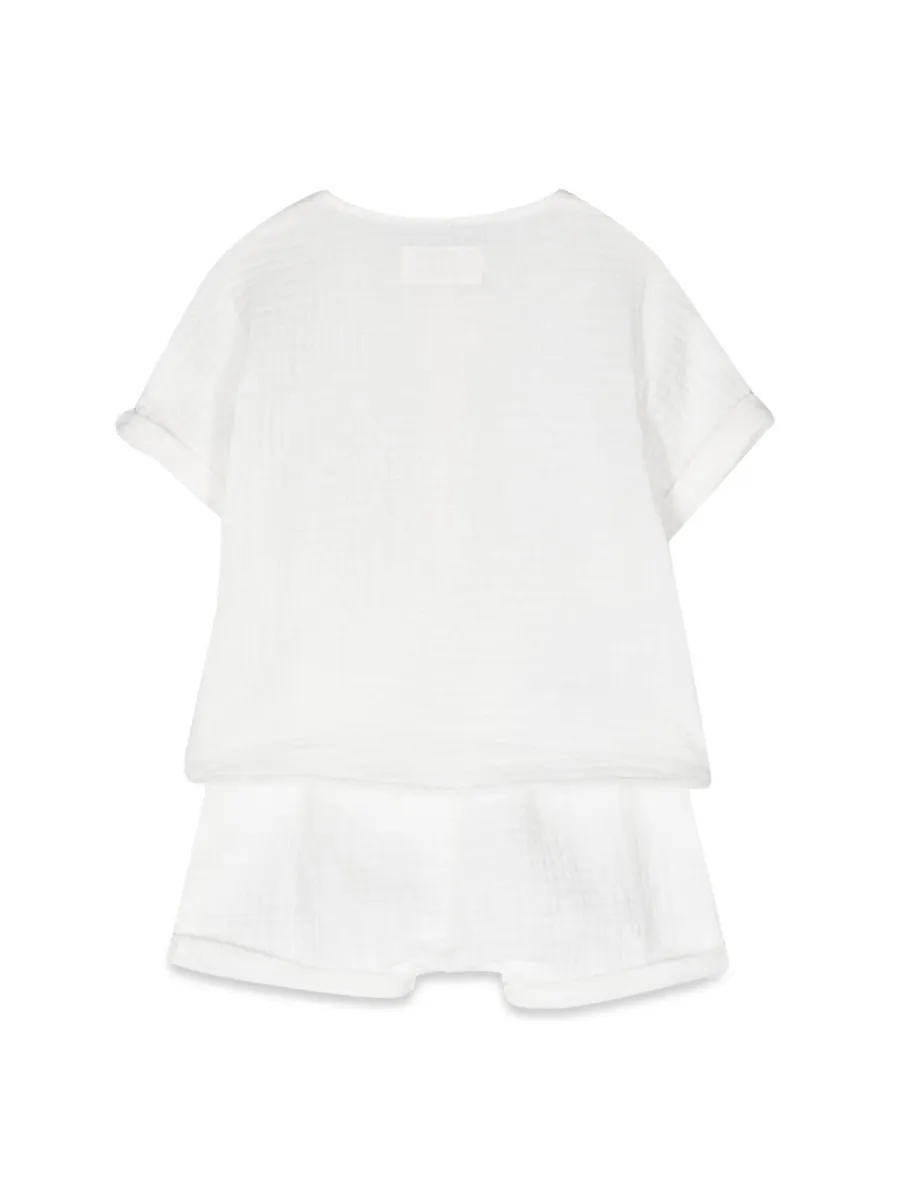 Teddy & Minou T Shirt And Shorts Set