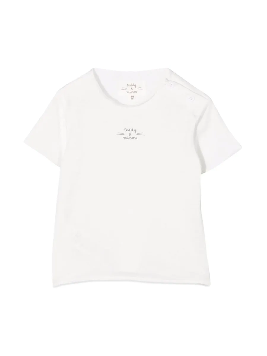 Teddy & Minou Classic Logo T Shirt
