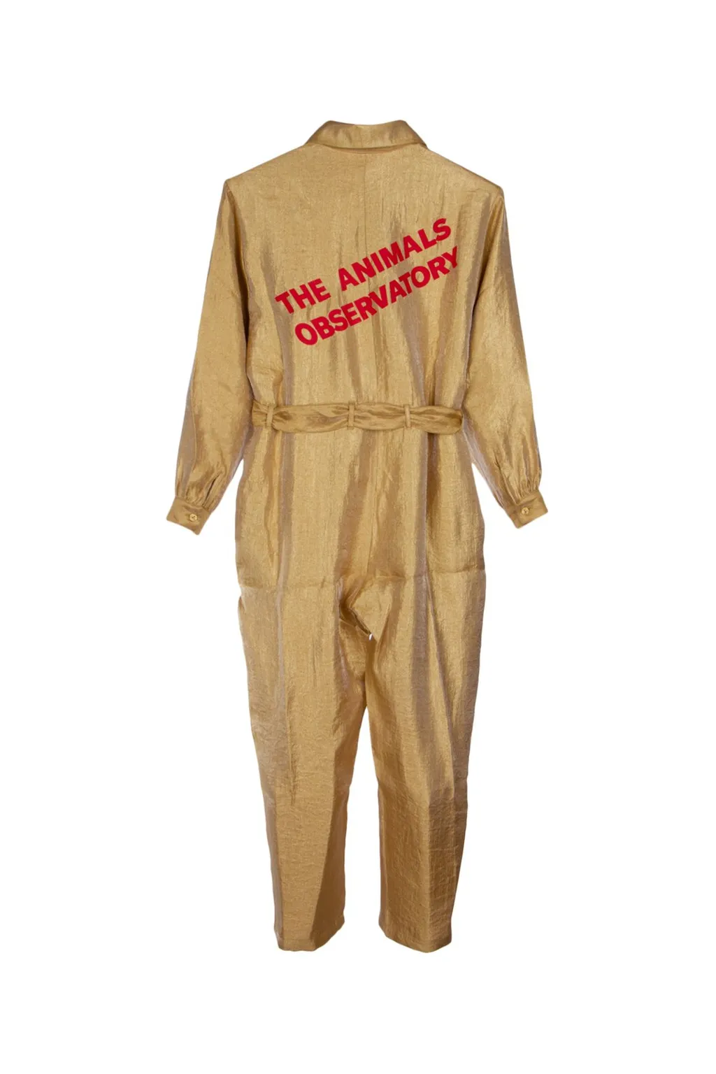 The Animals Observatory Logo Printed Grasshopper Jumpsuit