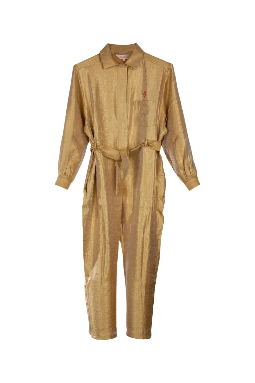 The Animals Observatory Logo Printed Grasshopper Jumpsuit