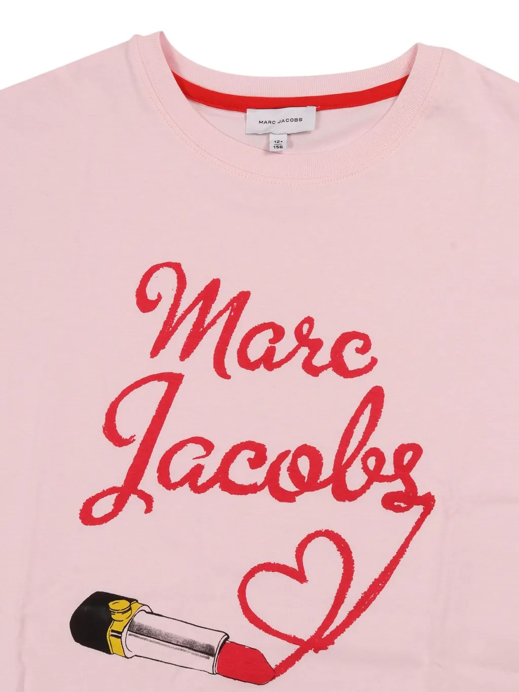 The Marc Jacobs Kids Lipstick Printed Crewneck T-Shirt
