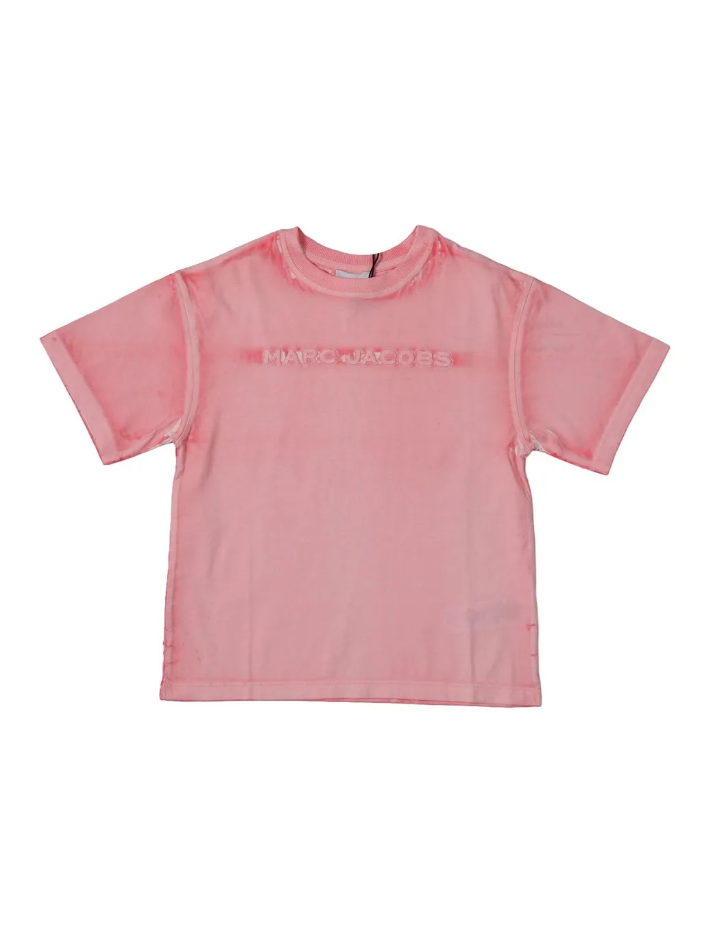 The Marc Jacobs Kids Logo Embroidered Crewneck T-Shirt