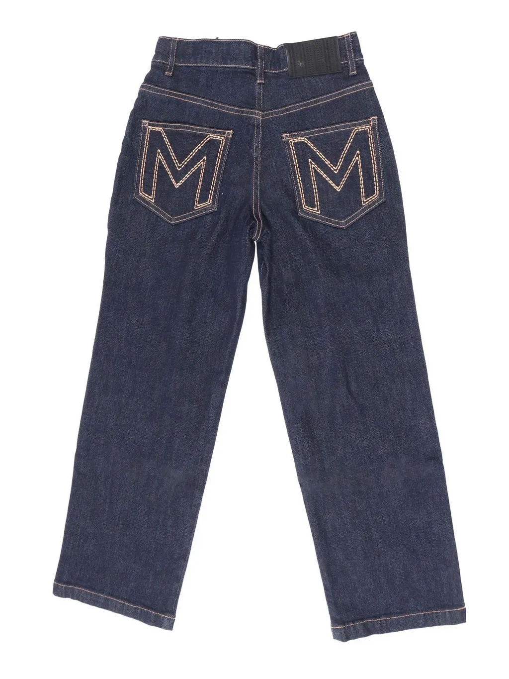 The Marc Jacobs Kids Straight Leg Embellished Denim Jeans