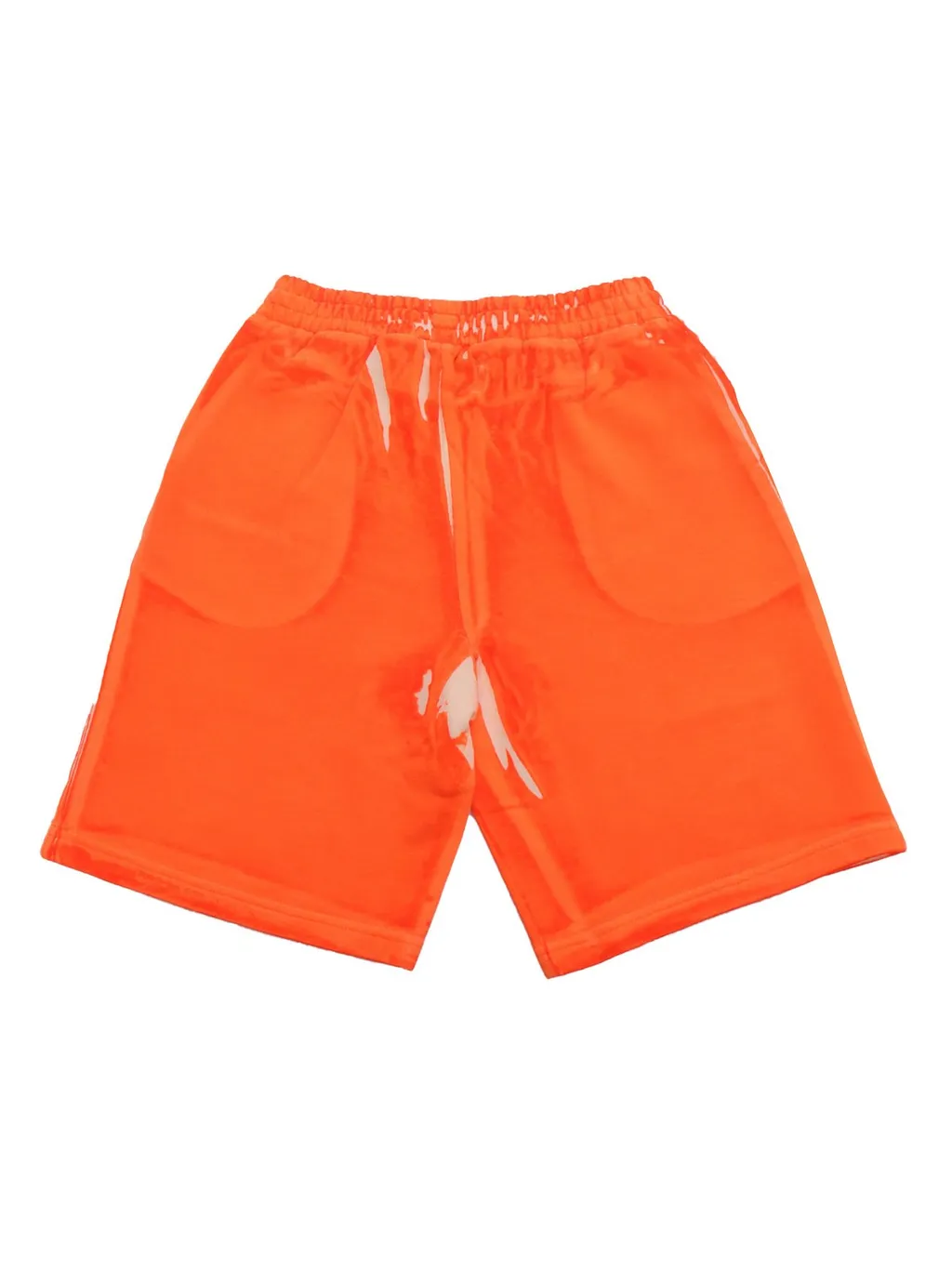 The Marc Jacobs Kids Logo Embroidered High-Waist Shorts