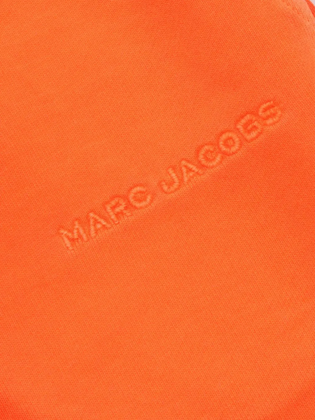The Marc Jacobs Kids Logo Embroidered High-Waist Shorts