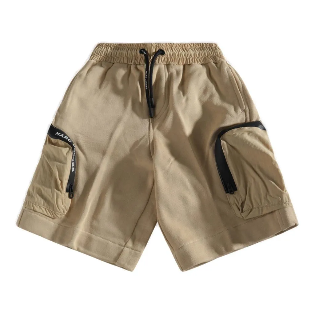 The Marc Jacobs Kids Logo-Print Drawstring Shorts