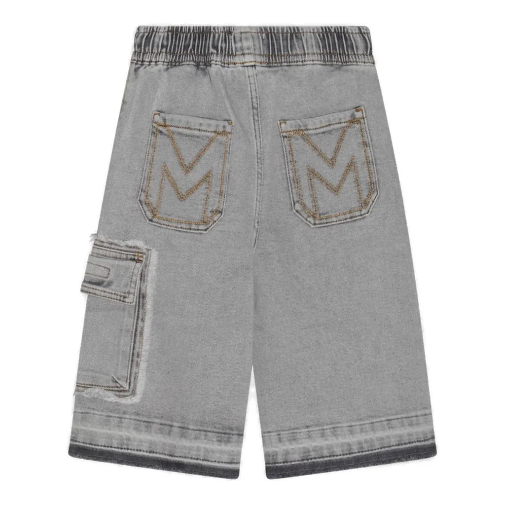 The Marc Jacobs Kids Logo-Embroidered Drawstring Shorts