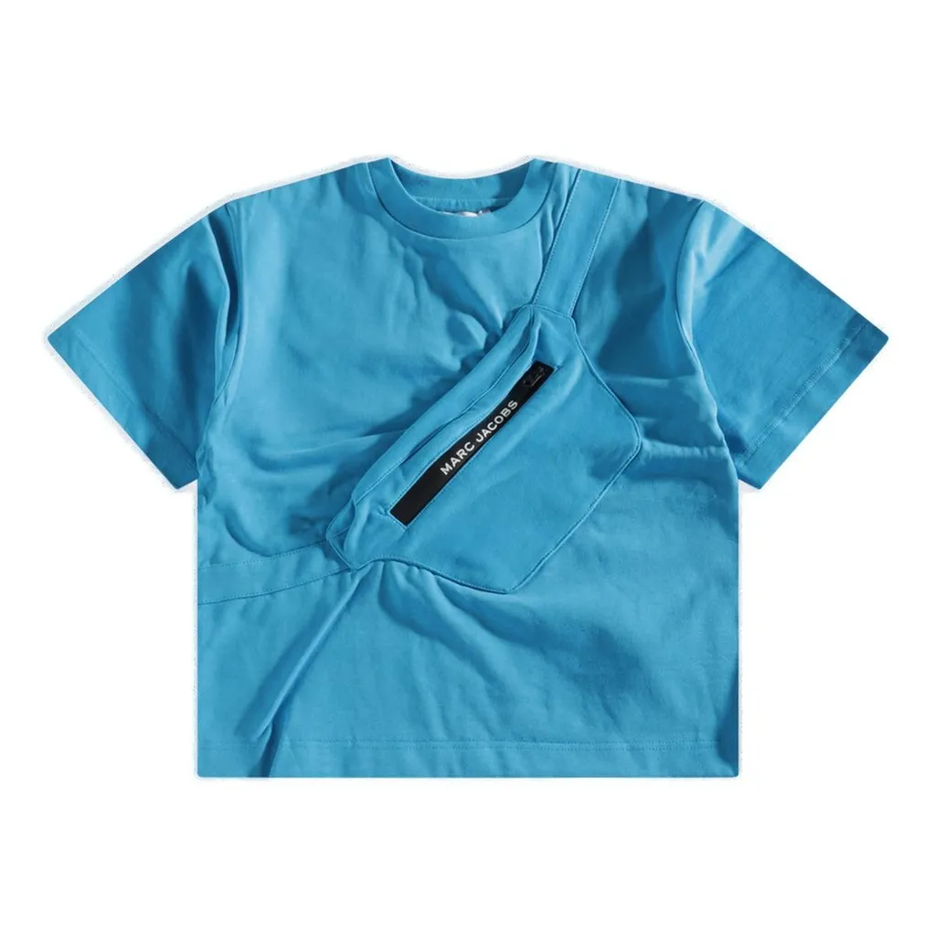 The Marc Jacobs Kids 3D Zipped Pocket Crewneck T-Shirt