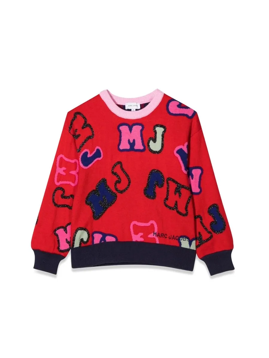 The Marc Jacobs Kids Crew Neck Knit Pullover