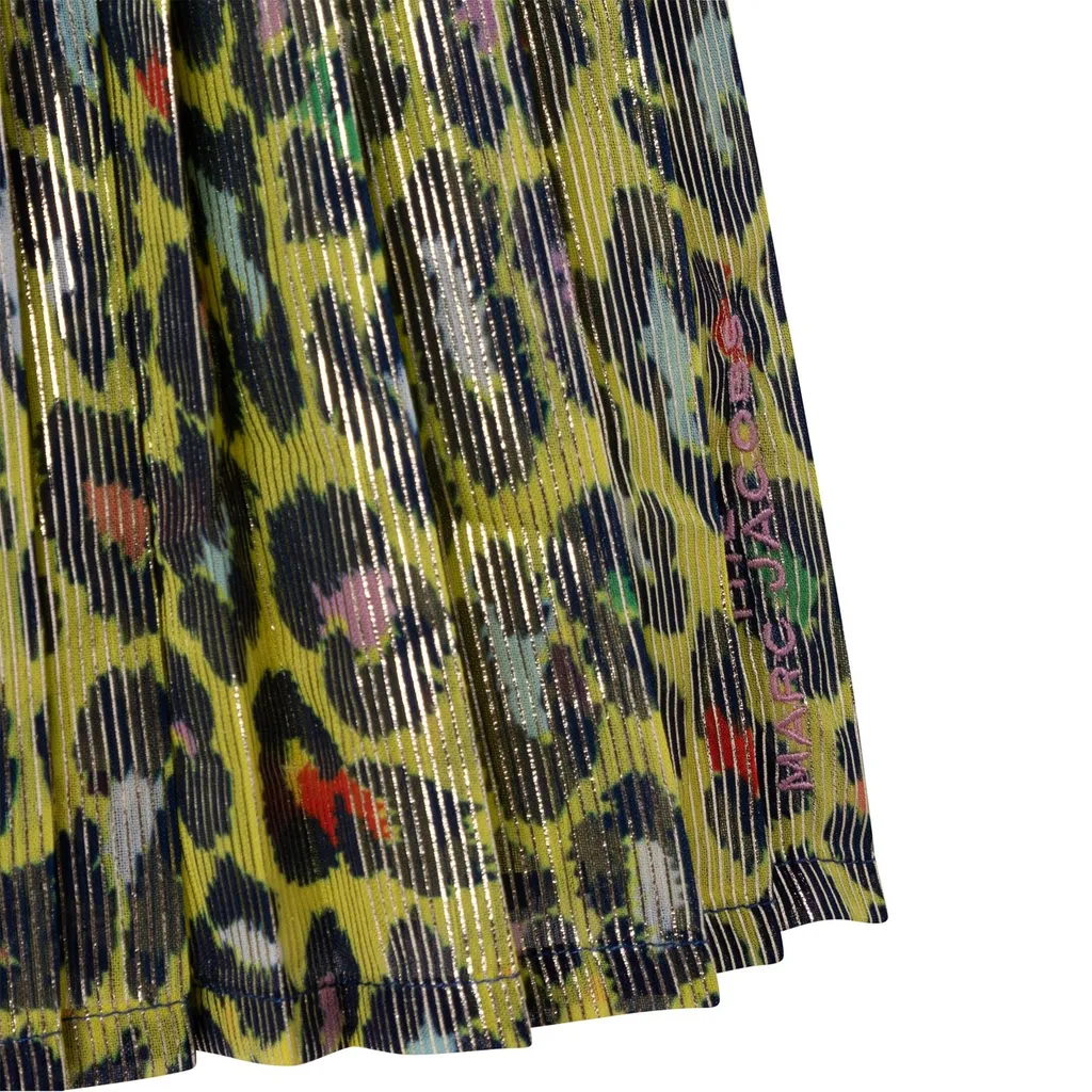 The Marc Jacobs Kids Leopard Printed Drawstring Skirt