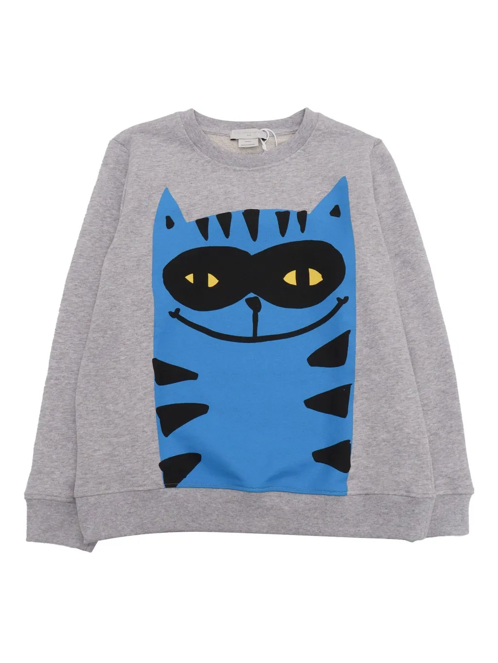 Stella Mccartney Kids Cat Graphic Crewneck Sweatshirt