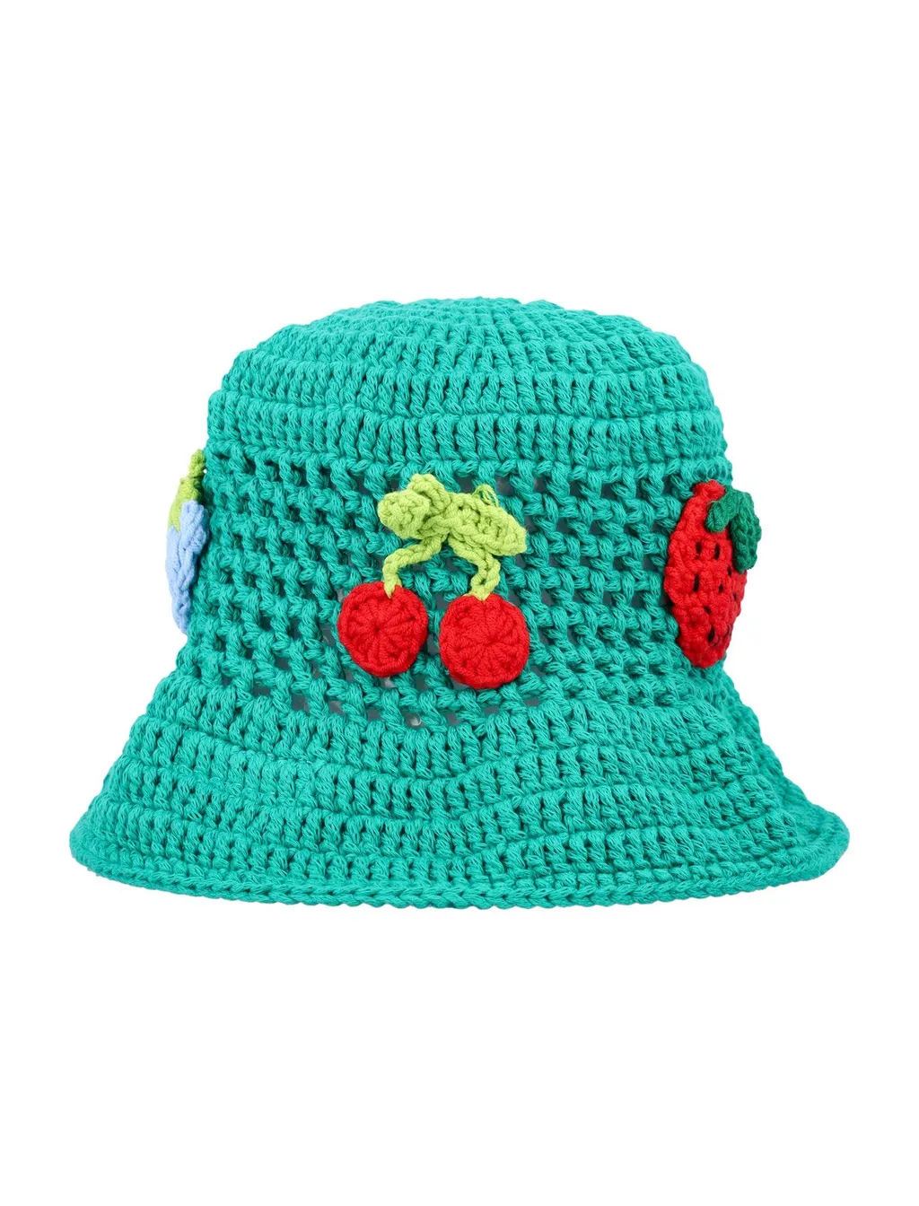 Stella Mccartney Kids Crochet Dropped Brim Bucket Hat