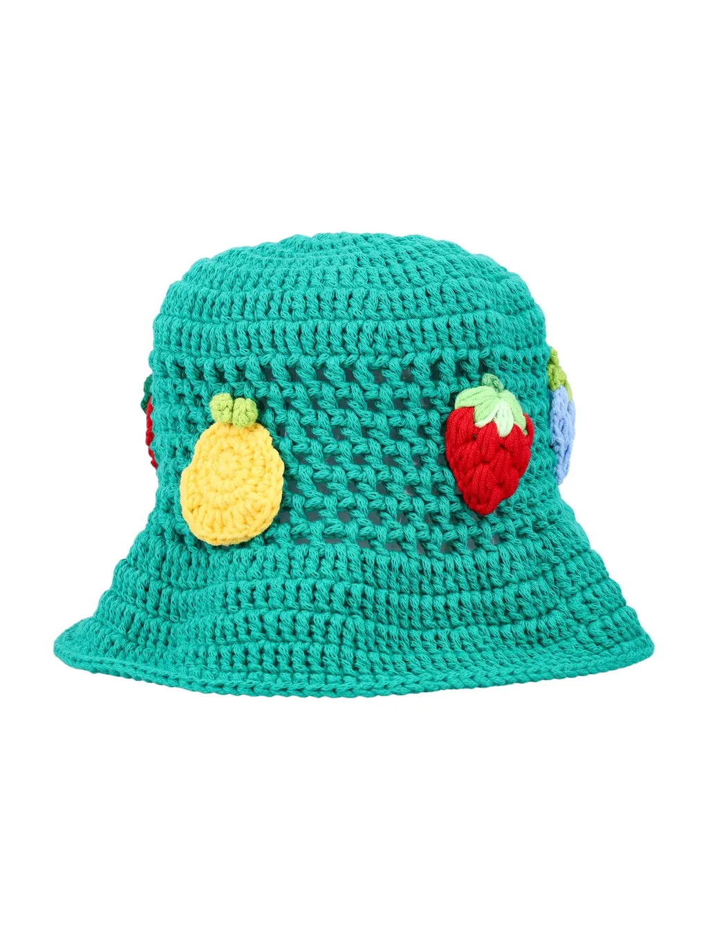Stella Mccartney Kids Crochet Dropped Brim Bucket Hat