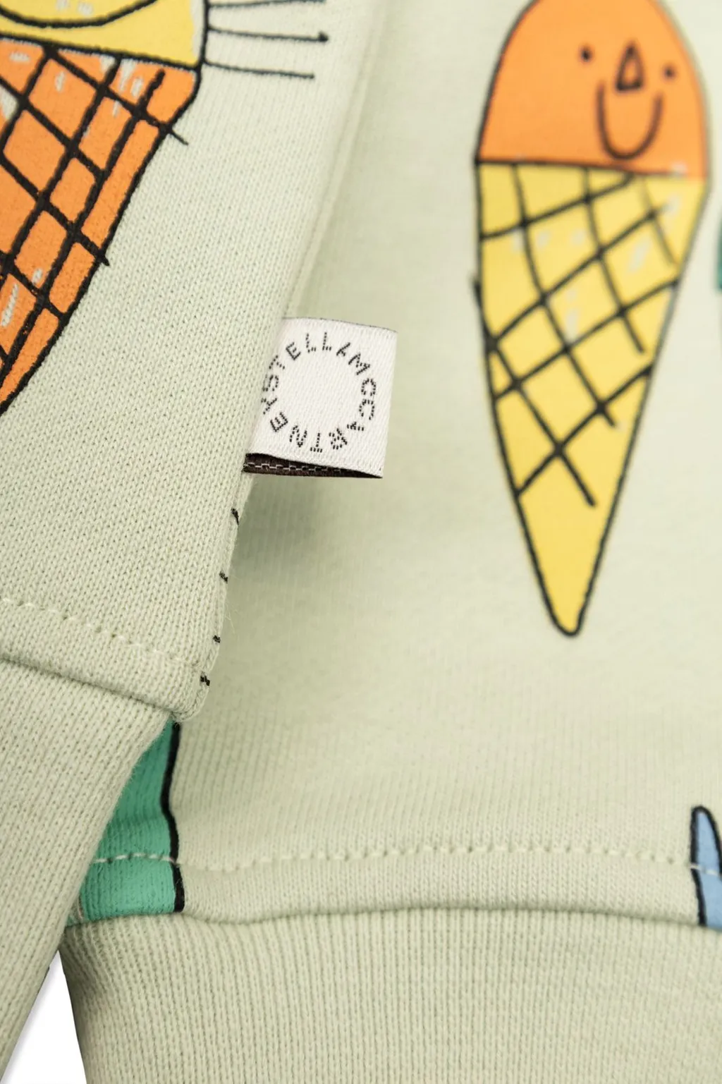 Stella Mccartney Kids Illustration-Printed Zip-Up Hoodie