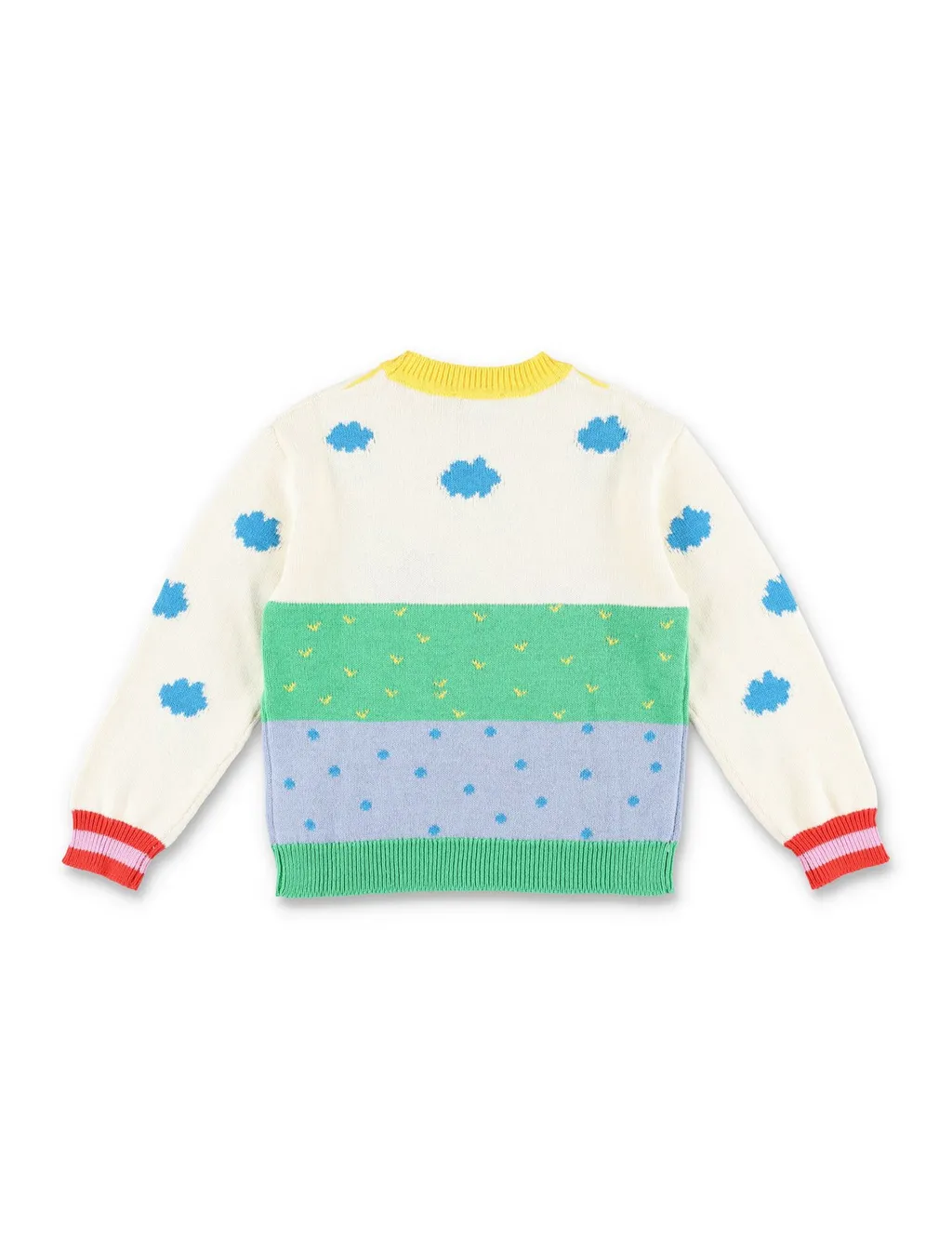 Stella Mccartney Kids Farm Intarsia-Knit Jumper