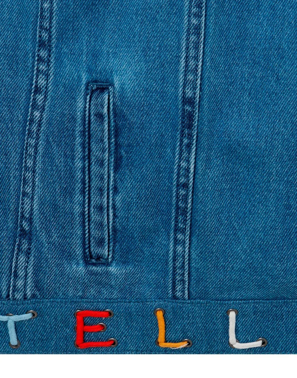 Stella Mccartney Kids Long-Sleeved Denim Jacket