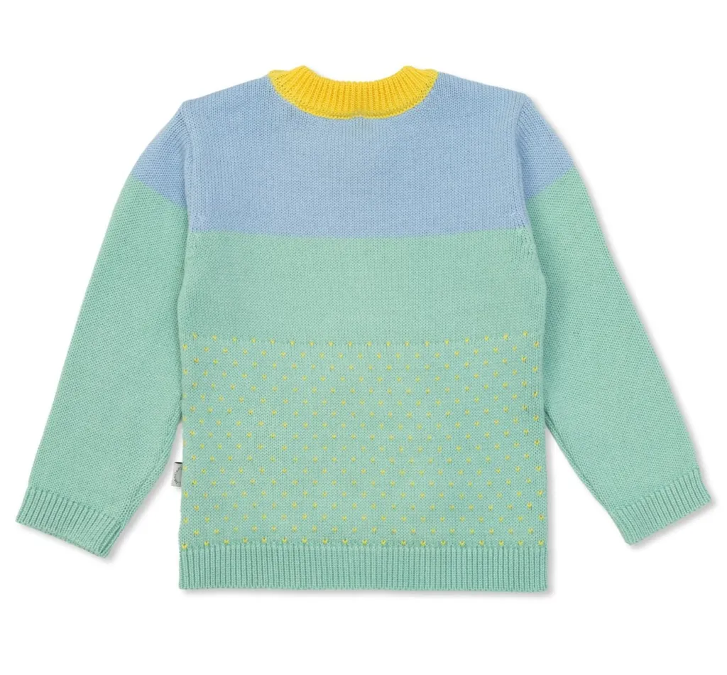 Stella Mccartney Kids Sheep-Motif Crewneck Jumper