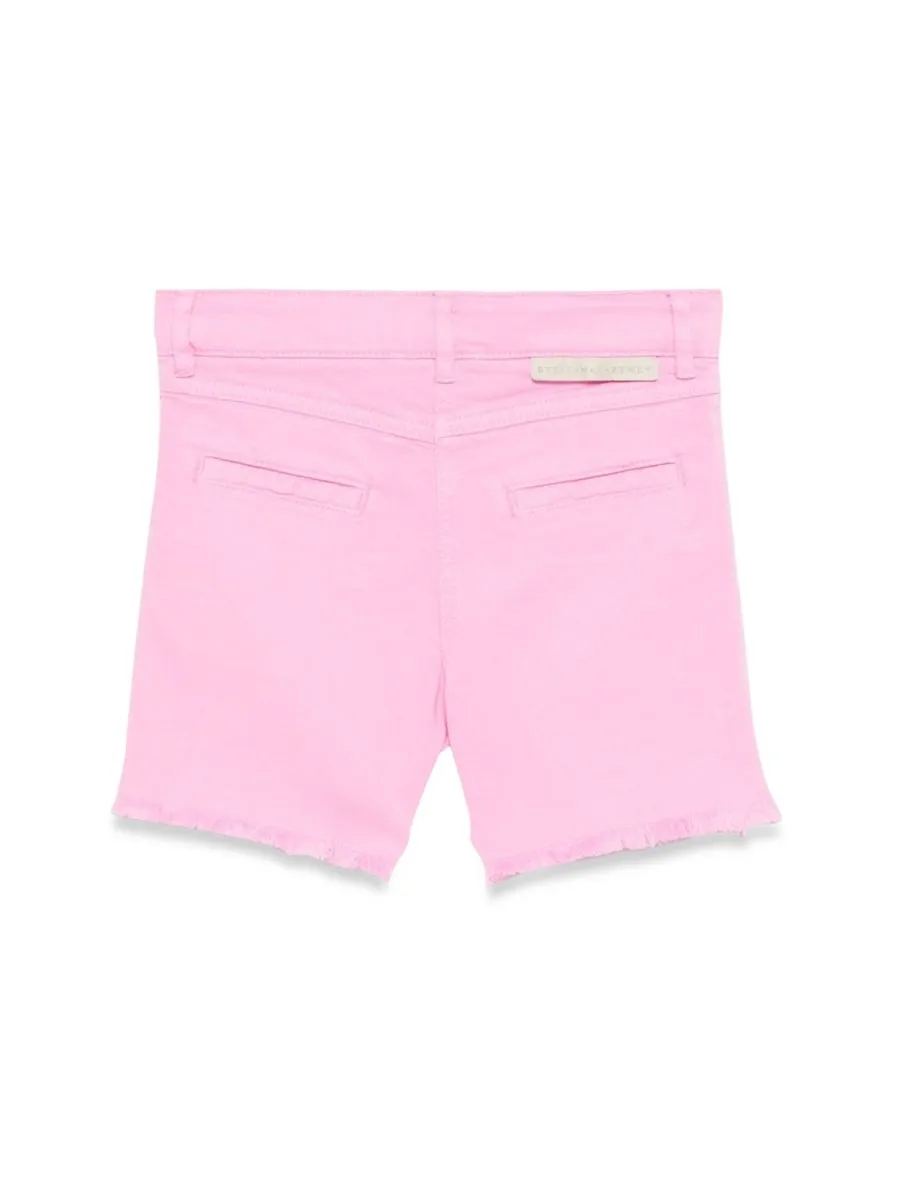Stella Mccartney Kids Tessuto Bermuda Shorts