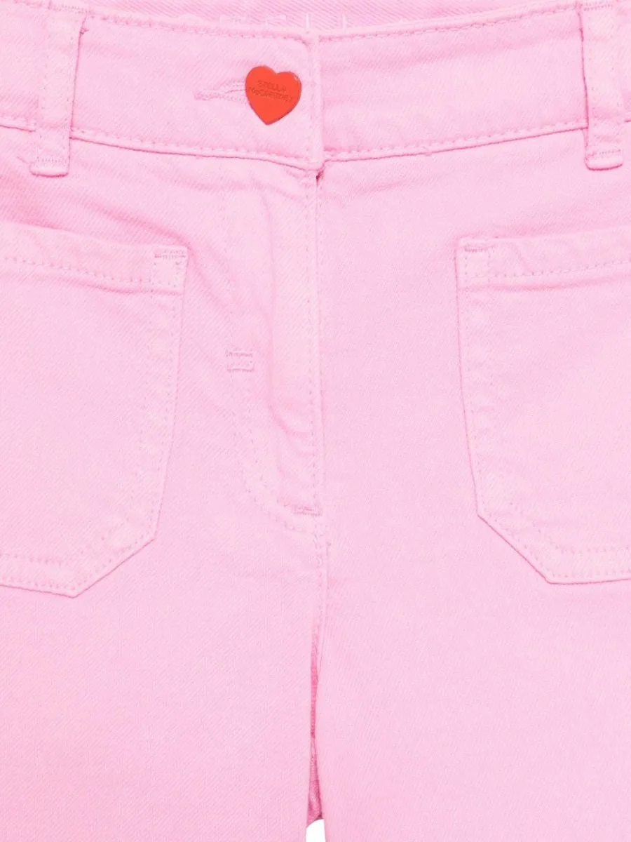 Stella Mccartney Kids Tessuto Bermuda Shorts