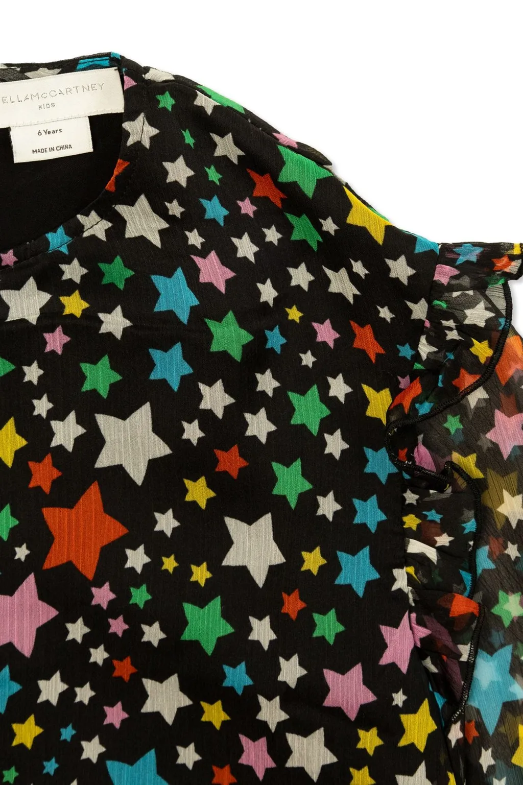 Stella Mccartney Kids Star Pattern Printed Top