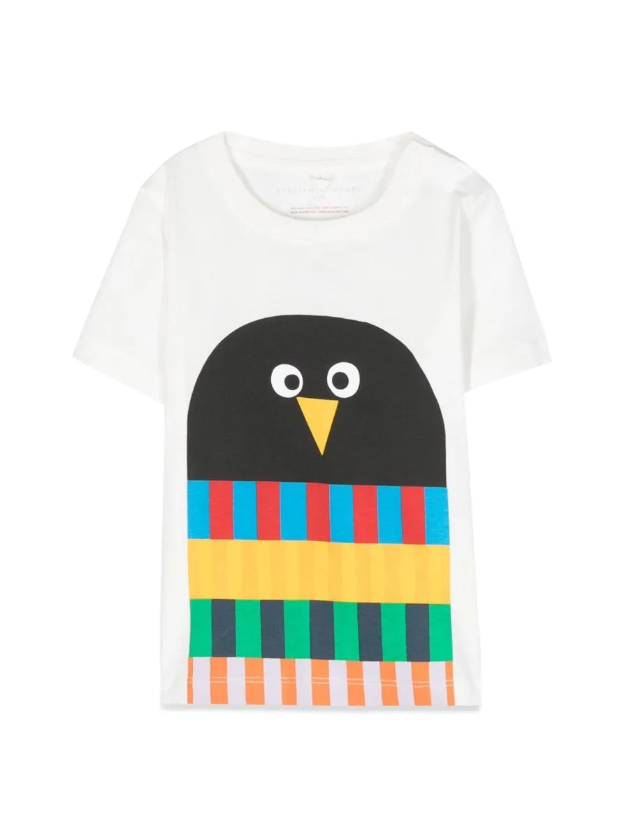 Stella Mccartney Kids Penguin Graphic Tee